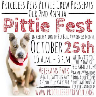 2nd Annual Priceless Pets Pittie Crew Pittie Fest!